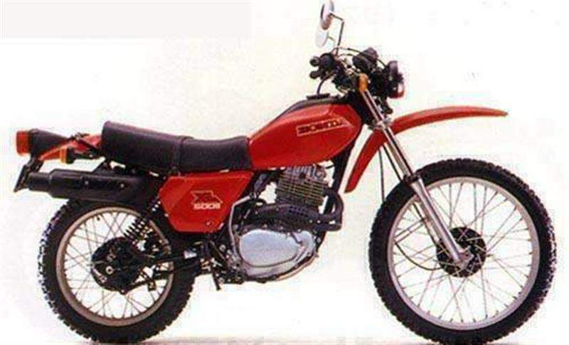 Мотоцикл Honda XL 500S 1980