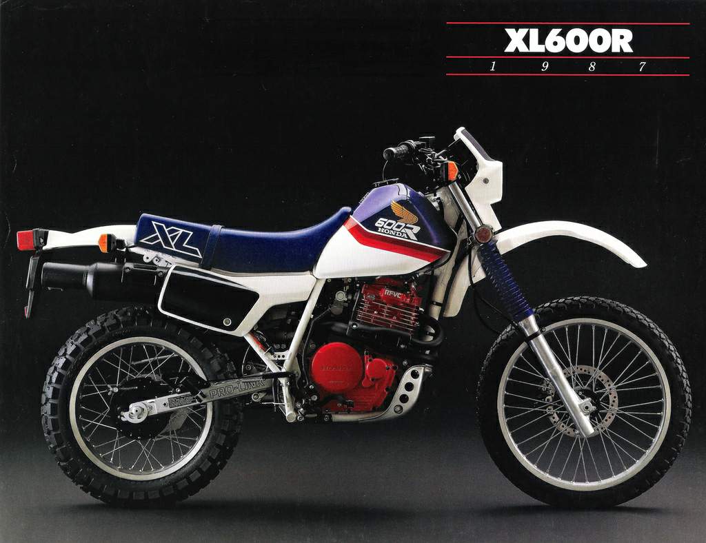 Фотография мотоцикла Honda XL 600R 1987