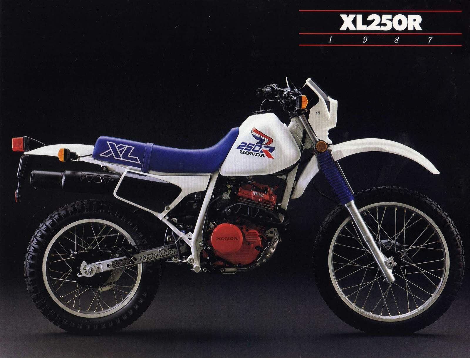 Мотоцикл Honda XLR 250R 1986 фото