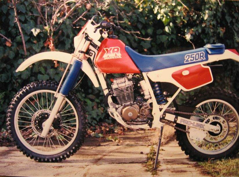 Мотоцикл Honda XR 250R 1987 фото