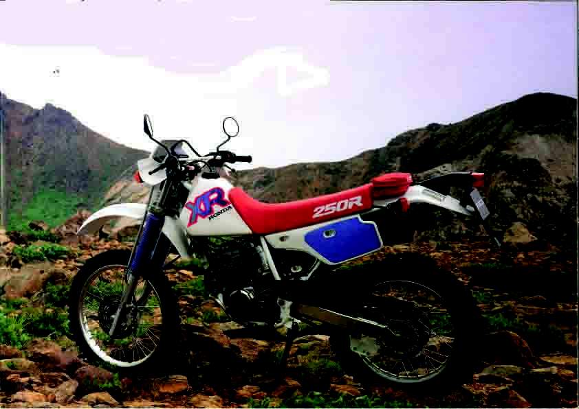 Мотоцикл Honda XR 250R 1991 фото