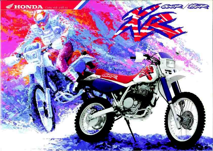Фотография мотоцикла Honda XR 250R 1995