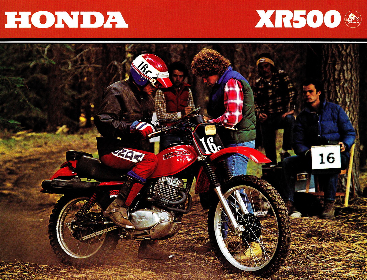 Мотоцикл Honda XR 500 1979 фото