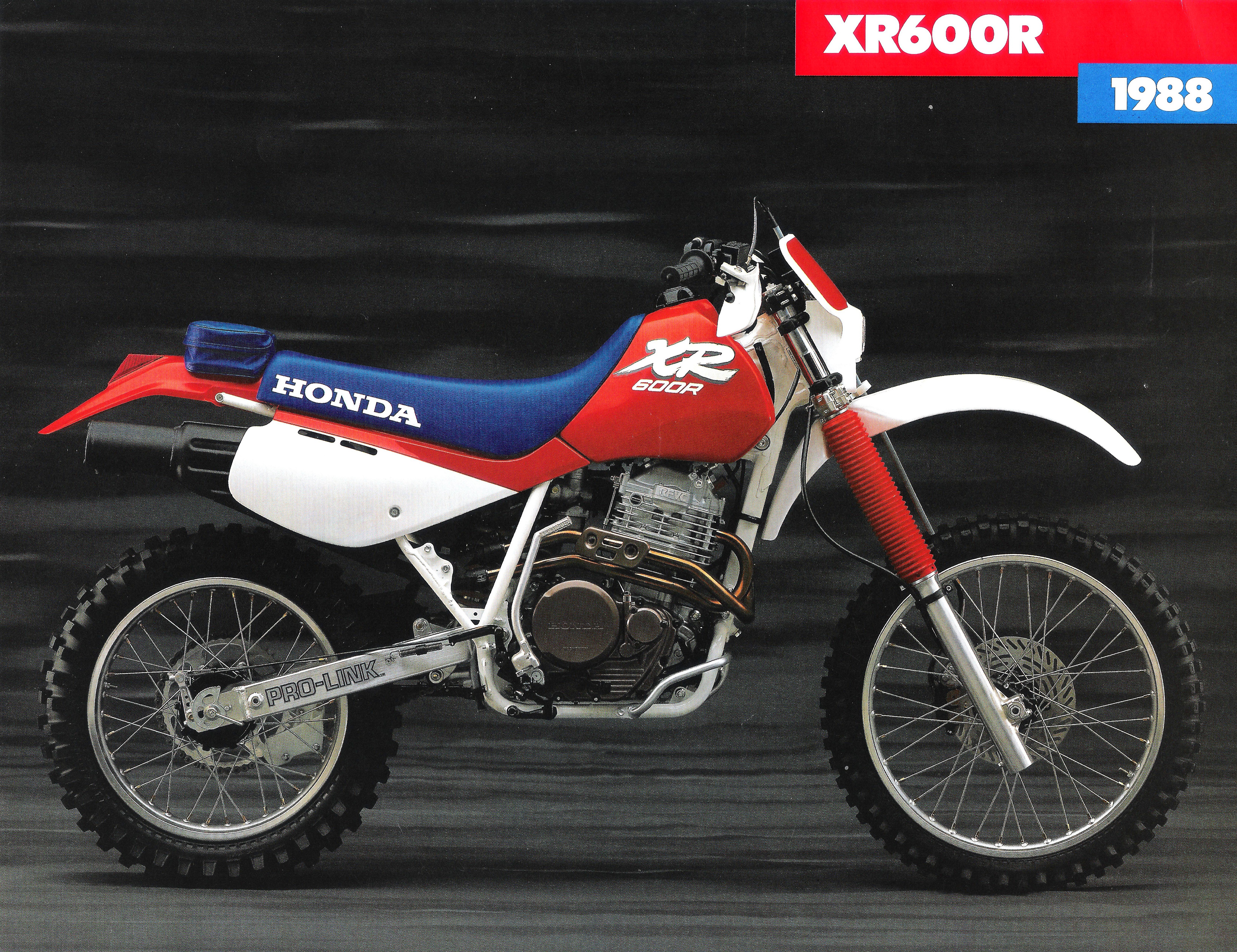 Мотоцикл Honda XR 600 R 1988