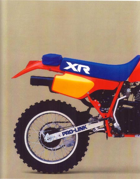 Фотография мотоцикла Honda XR 600R 1985