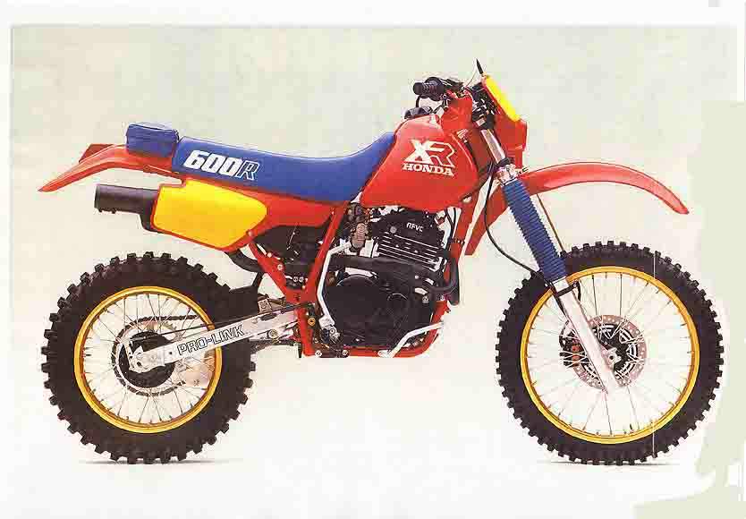 Мотоцикл Honda XR 600R 1986