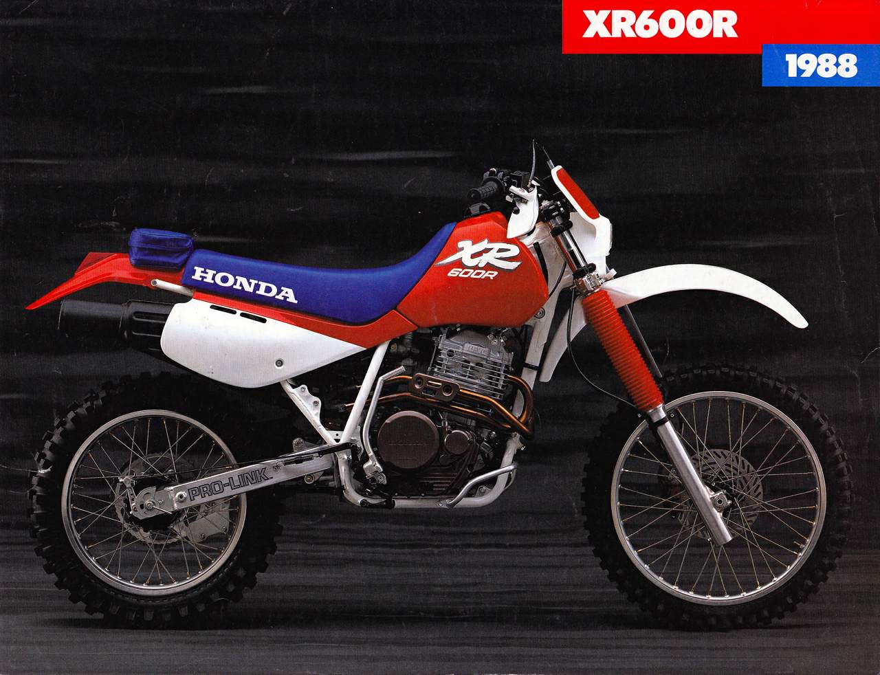 Мотоцикл Honda XR 600R 1988 фото