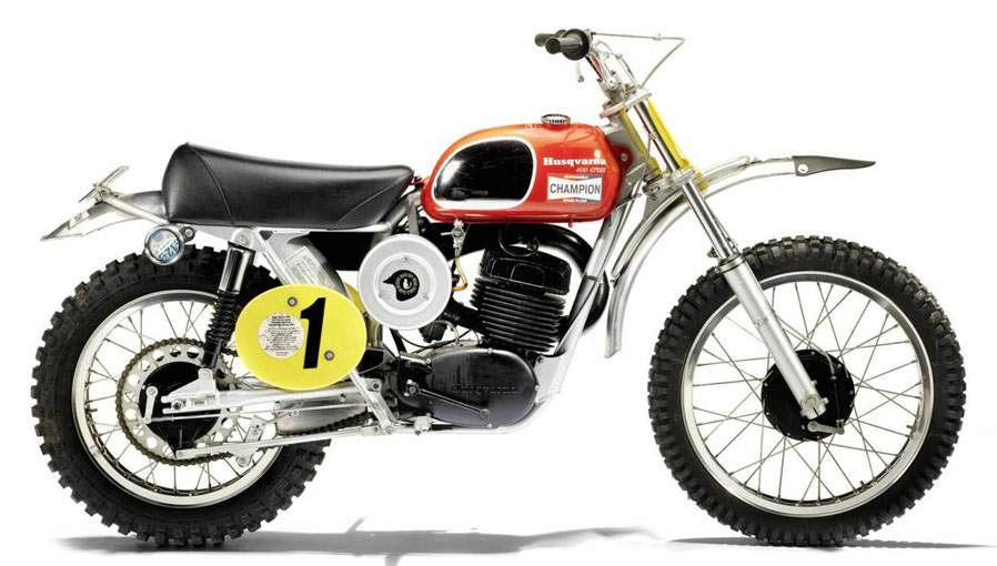 Мотоцикл Husqvarna 400 Cross 1971