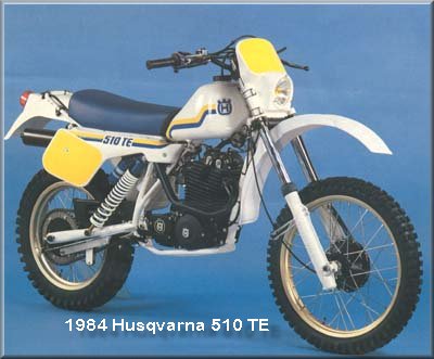 Мотоцикл Husqvarna 510 TE 1984