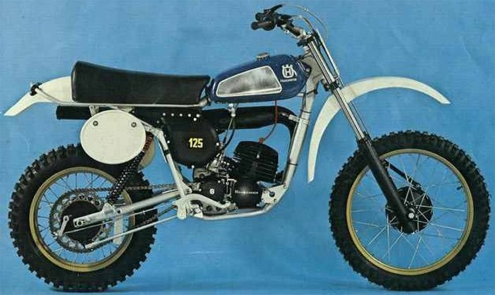 Мотоцикл Husqvarna CR 125 1979