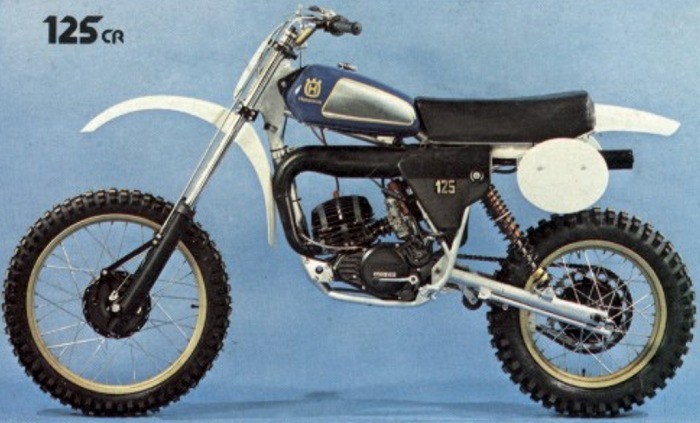 Мотоцикл Husqvarna CR 125 1980