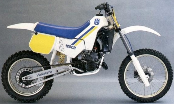 Мотоцикл Husqvarna CR 125 1985