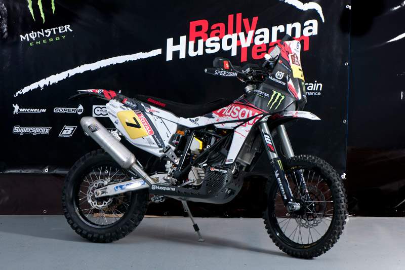 Мотоцикл Husqvarna TE 449RR Dakar 2012 фото