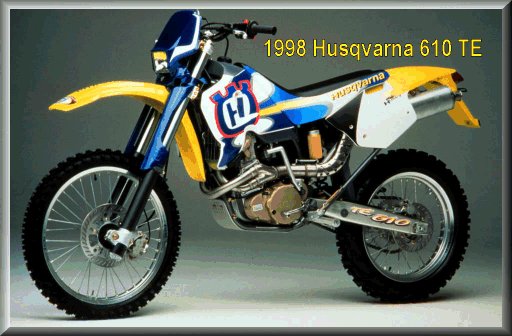 Мотоцикл Husqvarna TE 610 1998