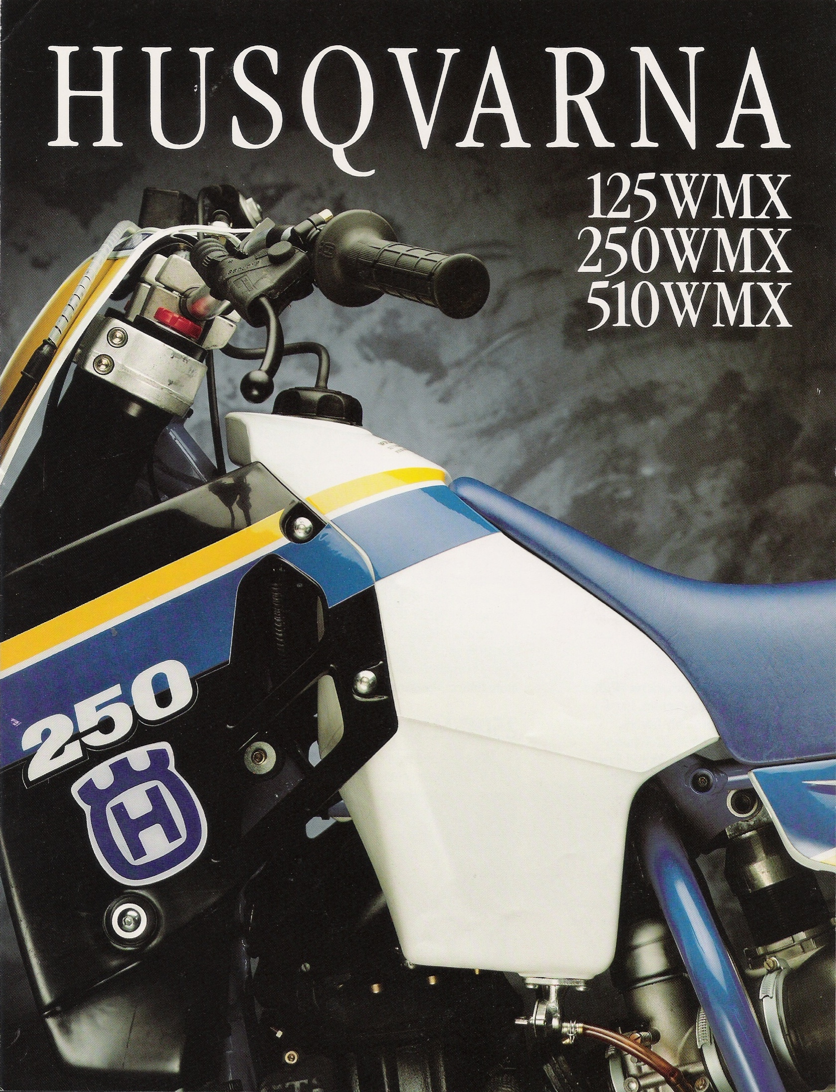 Мотоцикл Husqvarna WMX 125 1990