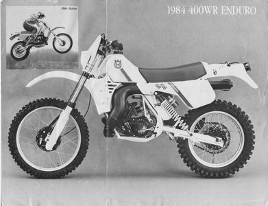 Мотоцикл Husqvarna WR 400 ENDURO 1984