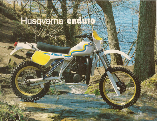 Мотоцикл Husqvarna WR 430 1983