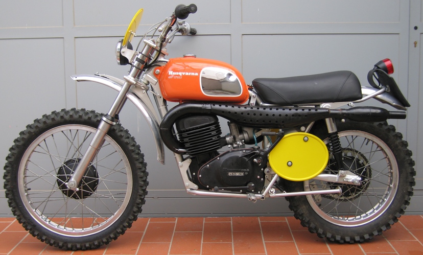 Мотоцикл Husqvarna WR 450 1972