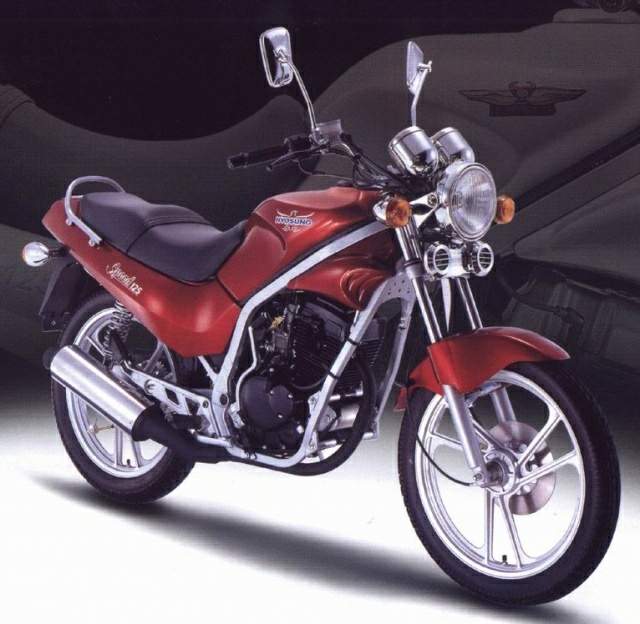 Мотоцикл Hyosung GF 125 2000 фото