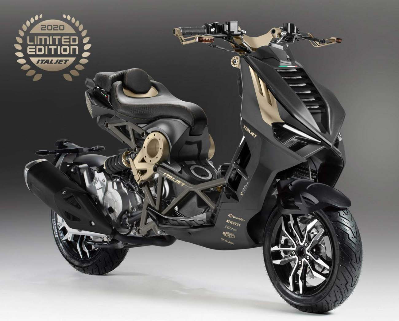 Мотоцикл Italjet Dragster Limited Edition 2020