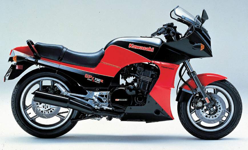 Мотоцикл Kawasaki  ZX 750R 1983