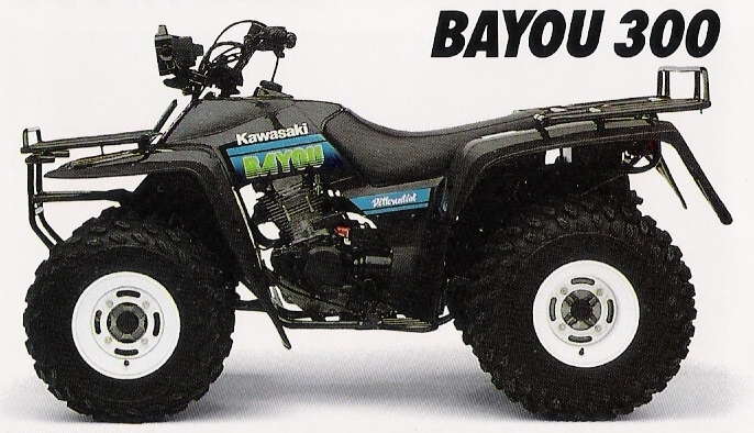 Мотоцикл Kawasaki BAYOU 300 1991