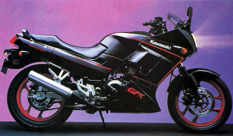 Мотоцикл Kawasaki EX 250 Ninja 1991