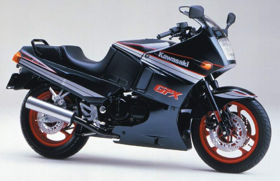 Мотоцикл Kawasaki EX 400 Ninja 1987