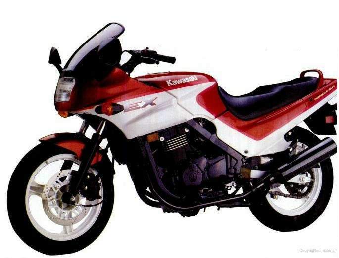 Мотоцикл Kawasaki EX 500R Ninja 1989