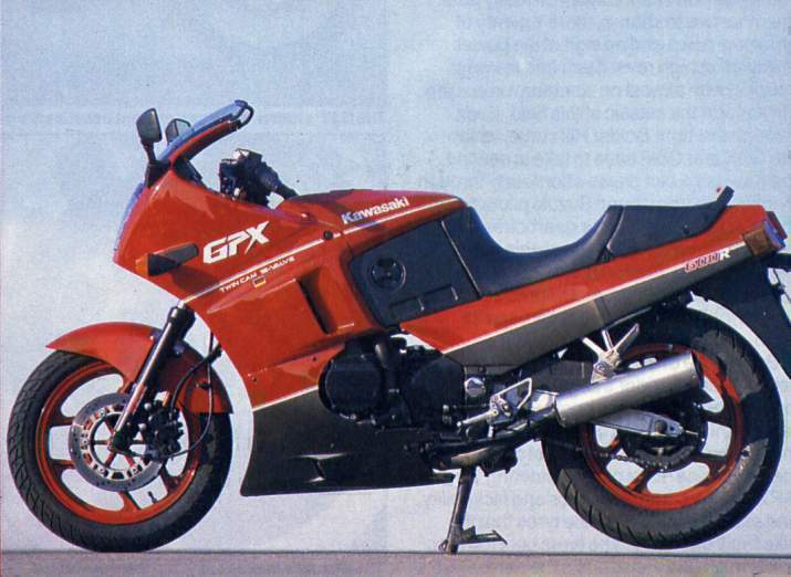 Мотоцикл Kawasaki GPX 600R Ninja 1985 фото
