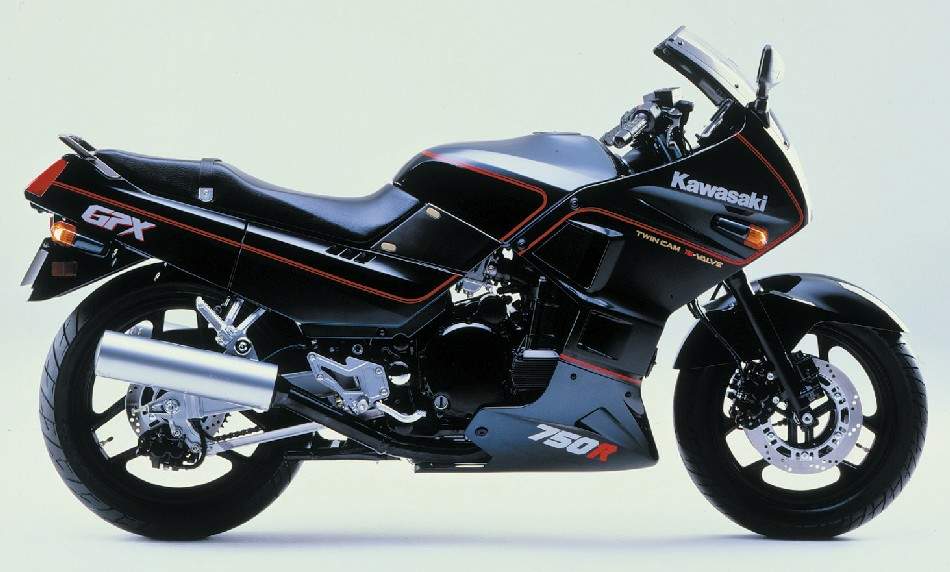 Мотоцикл Kawasaki GPX 750R 1986 фото