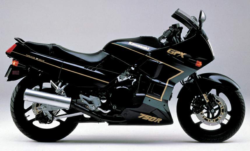 Мотоцикл Kawasaki GPX 750R 1987 фото