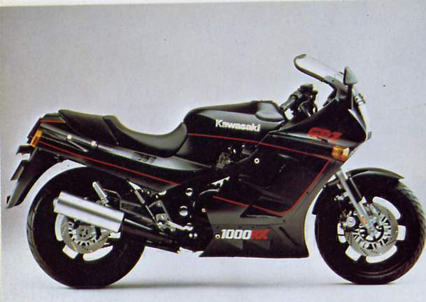 Фотография мотоцикла Kawasaki GPz 1000RX 1987