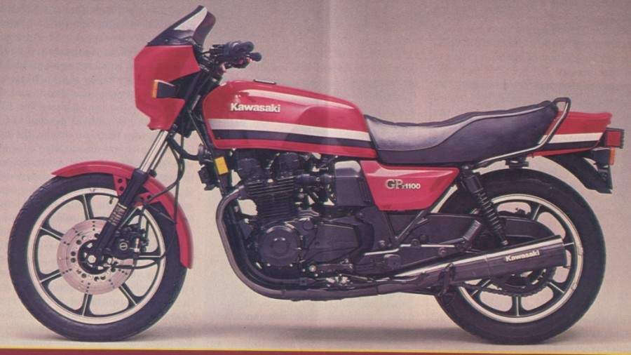 Мотоцикл Kawasaki GPz 1100-B1 1981