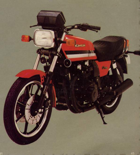 Мотоцикл Kawasaki GPz 1100 1981 фото