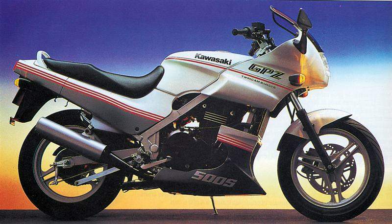 Мотоцикл Kawasaki GPz 500S 1987 фото