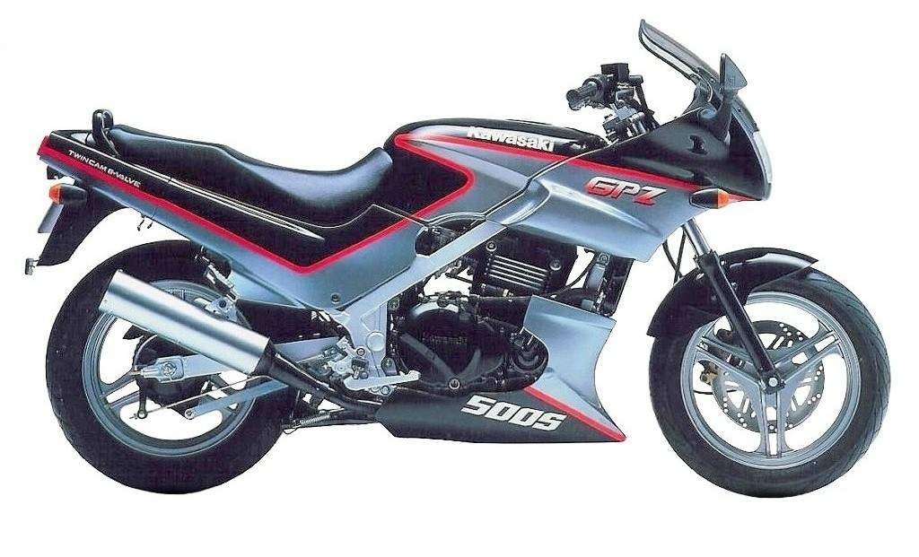 Мотоцикл Kawasaki GPz 500S 1991 фото