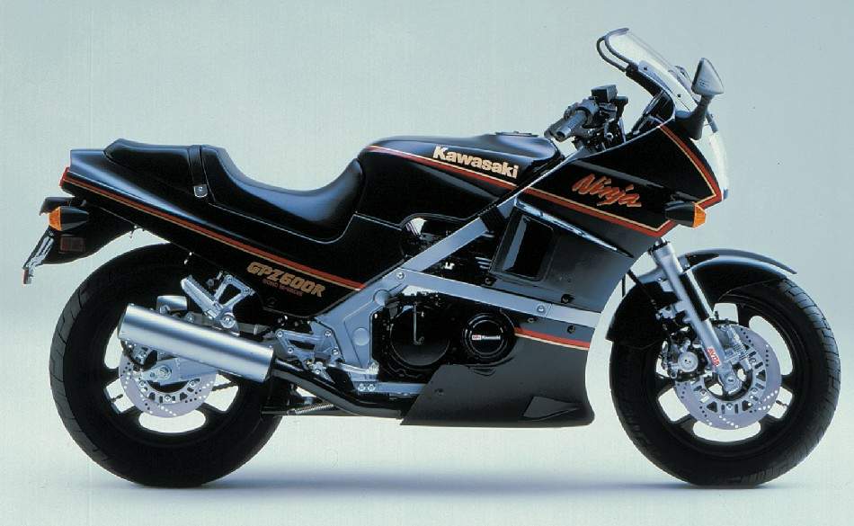 Мотоцикл Kawasaki GPz 600R Ninja 1986