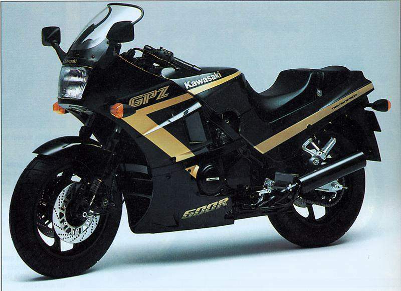 Мотоцикл Kawasaki GPz 600R Ninja 1989 фото
