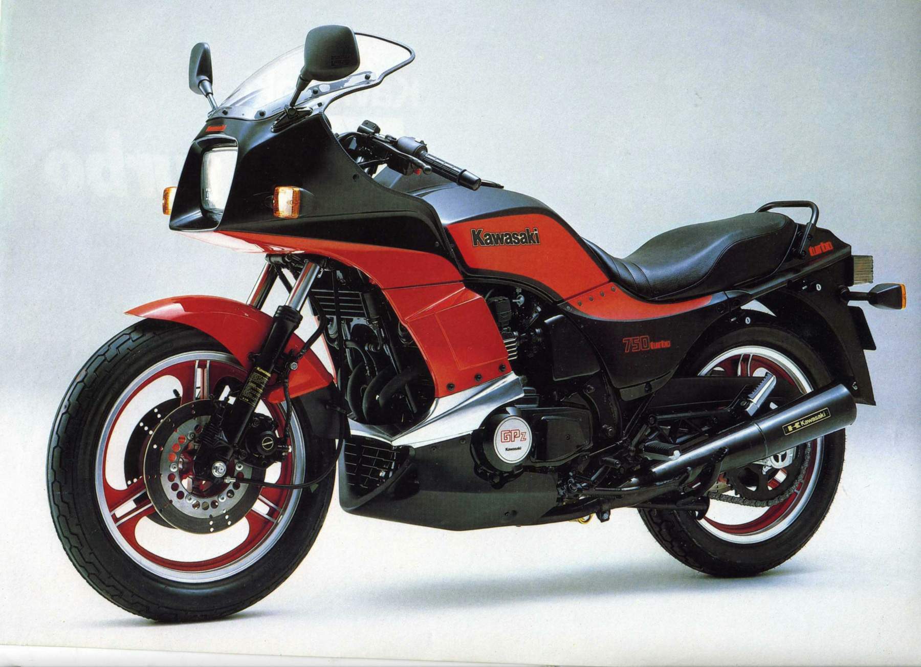 Фотография мотоцикла Kawasaki GPz 750 Turbo 1983