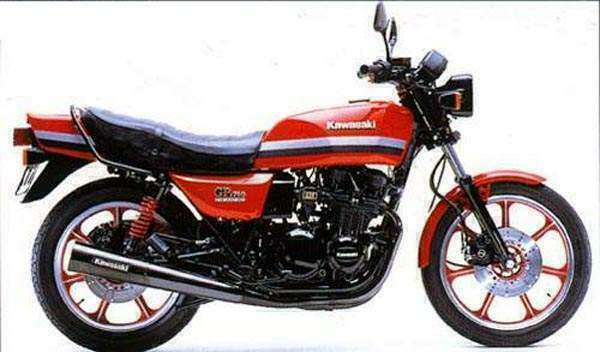 Мотоцикл Kawasaki GPz 750 1982 фото