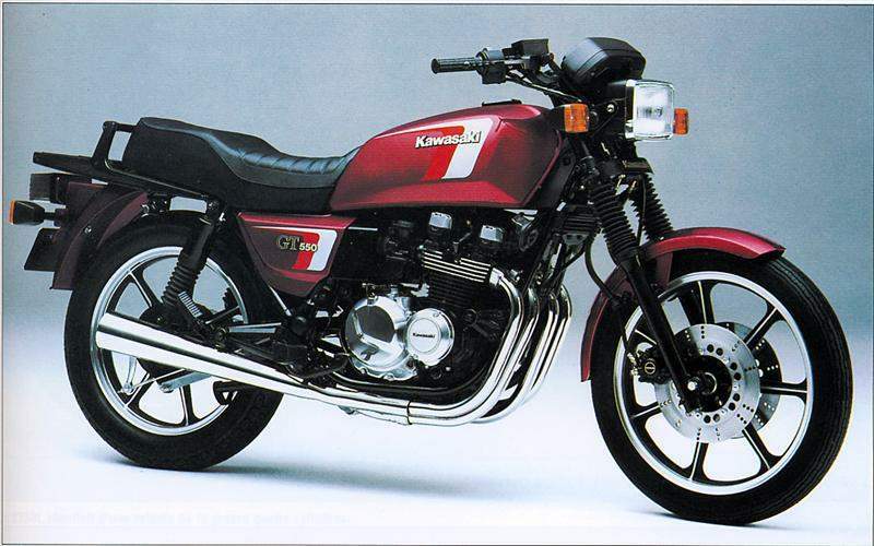 Мотоцикл Kawasaki GT 550 1982