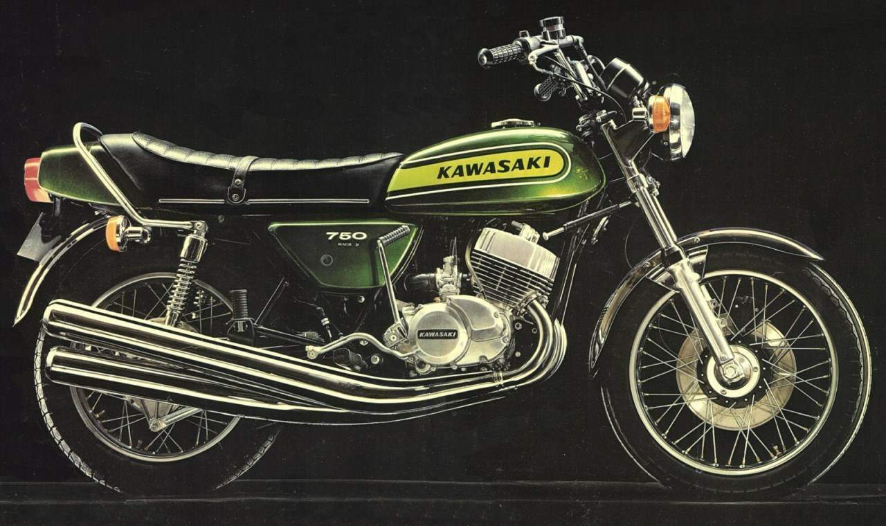 Фотография мотоцикла Kawasaki H2 750 Mach IV 1974
