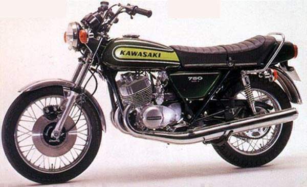 Мотоцикл Kawasaki H2 750 Mach IV 1974 фото