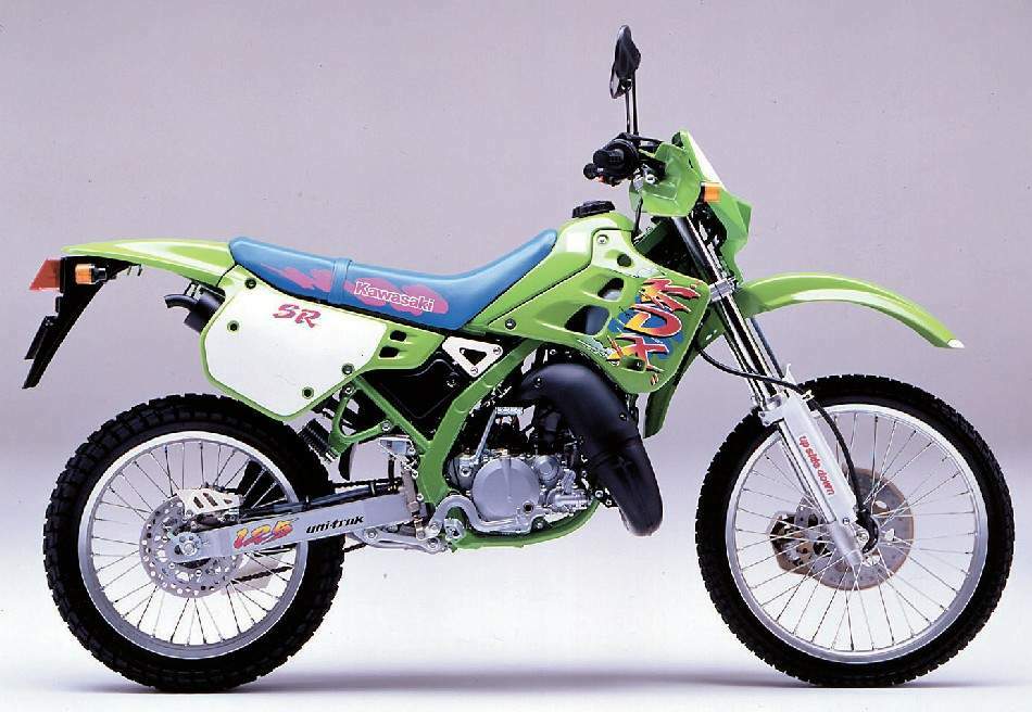 Мотоцикл Kawasaki KDX 125SR 1995