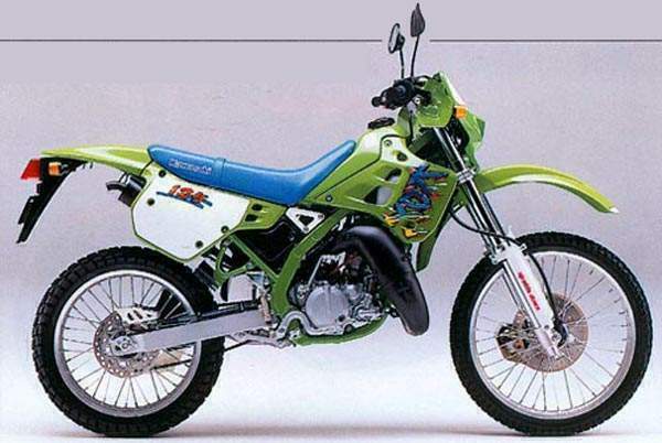 Мотоцикл Kawasaki KDX 125SR 1997