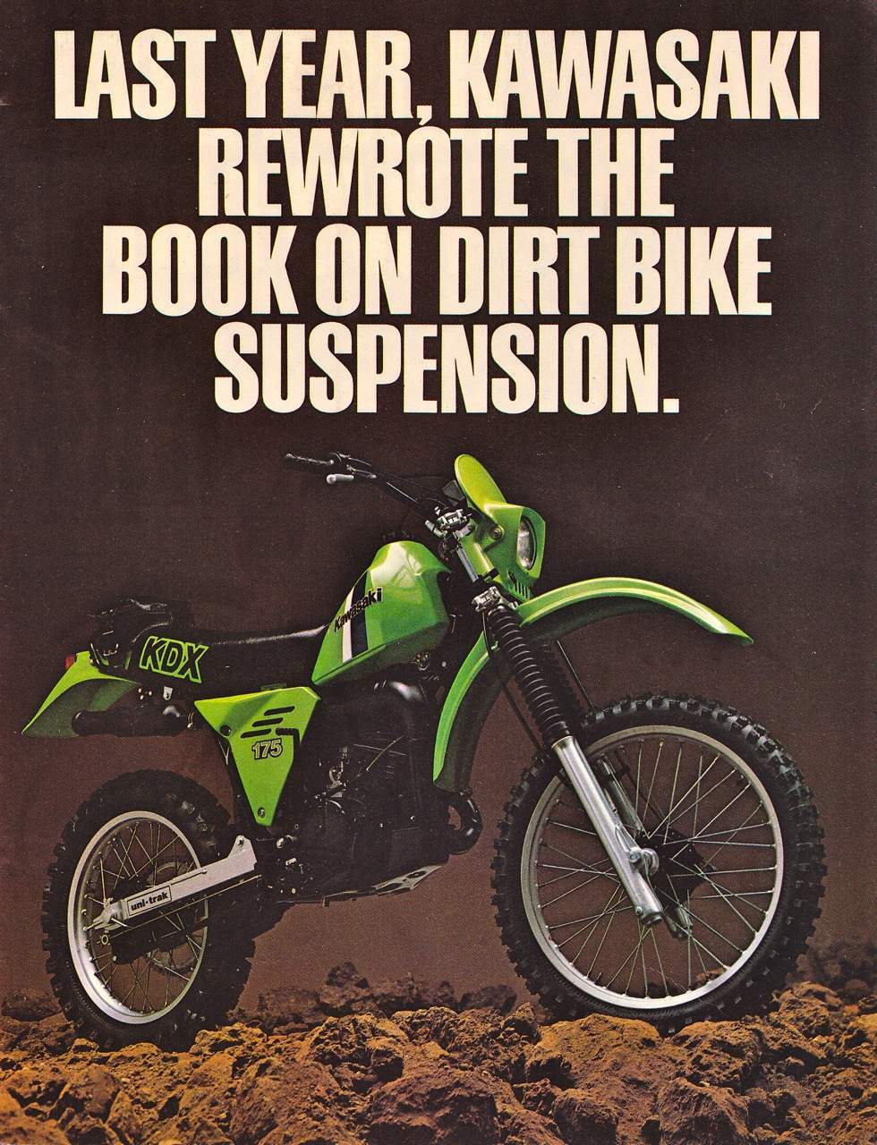 Мотоцикл Kawasaki KDX 175 1980 фото