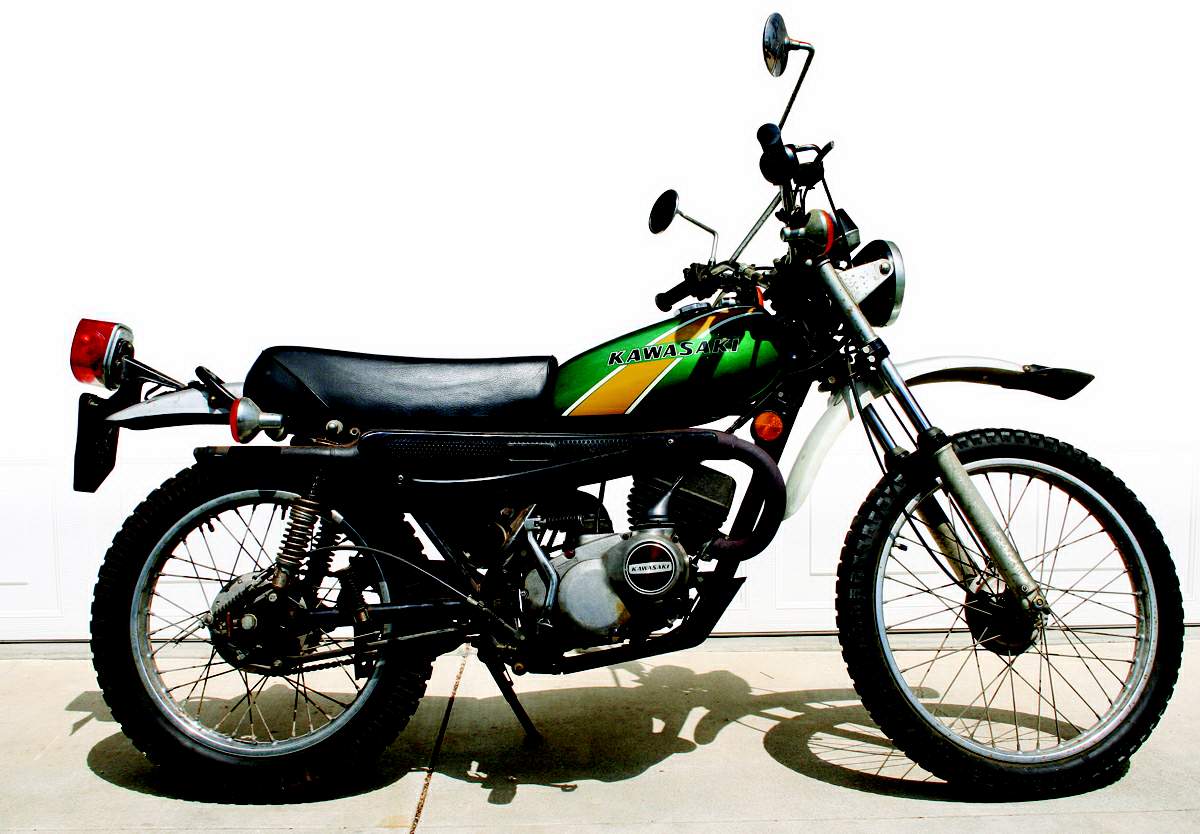 Мотоцикл Kawasaki KE 175 1976