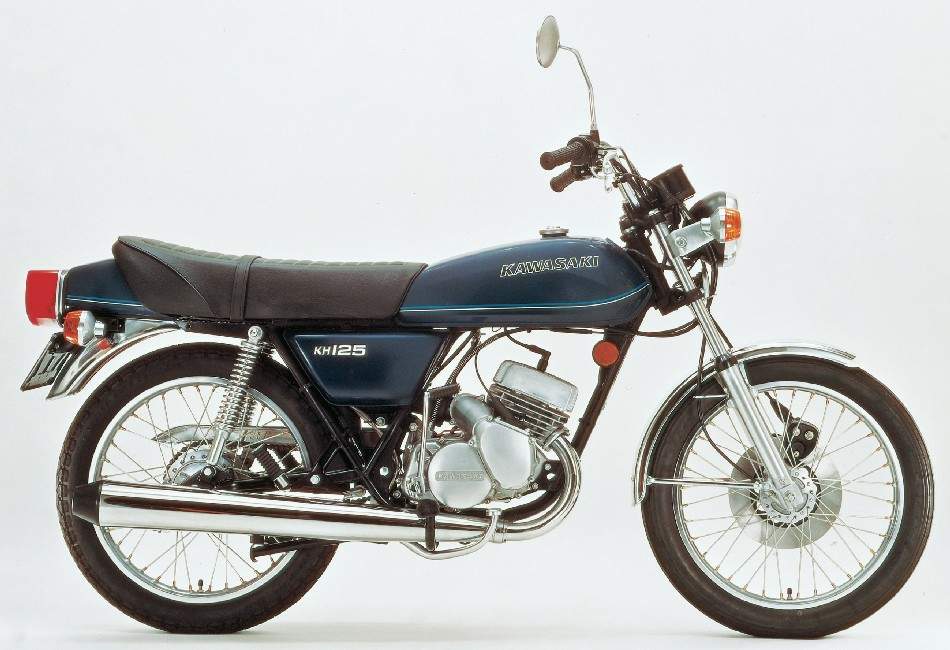 Мотоцикл Kawasaki KH 125 1977 фото