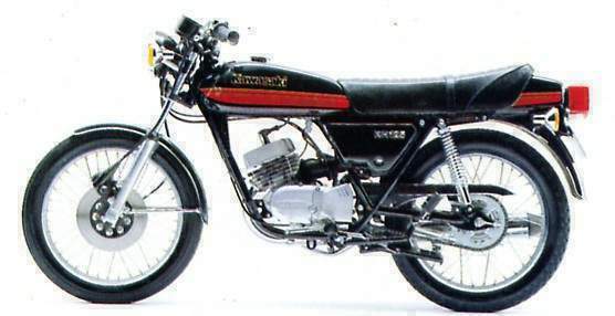 Мотоцикл Kawasaki KH 125 1980 фото